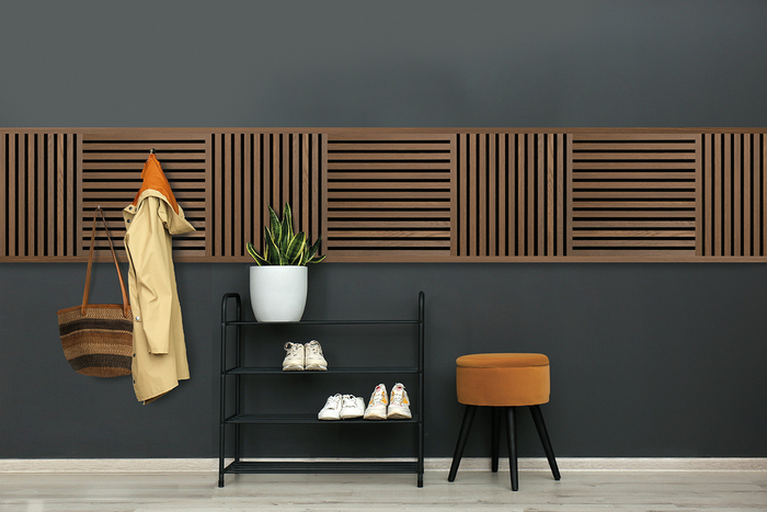 Akustikpanel Square Olied Oak 22 x 520 x 520 mm 2-pack Fibrotech